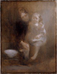 Koupel na nohy, c1890 od Eugène Carrière