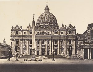 Svatý Petr ve Vatikánu, 1848-52.