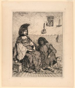 Židovka z Alžíru od Eugène Delacroix