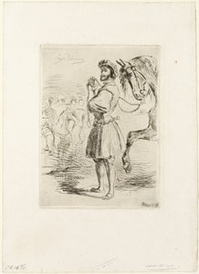 Pán z doby Františka I od Eugène Delacroix