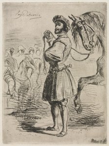 Pán v době Františka I od Eugène Delacroix