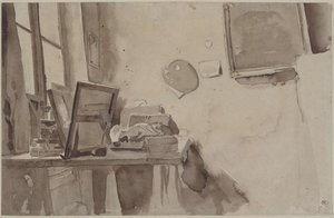 Roh studia, cca 1825. od Eugène Delacroix