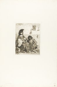Alžírská Židovka od Eugène Delacroix