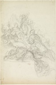 Alegorická nebo mytologická scéna od Eugène Delacroix