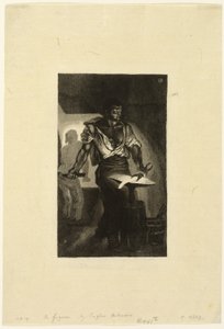 Kovář od Eugène Delacroix