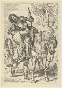 Goetz Aided by Cikáni, po roce 1845, po roce 1845. od Eugène Delacroix