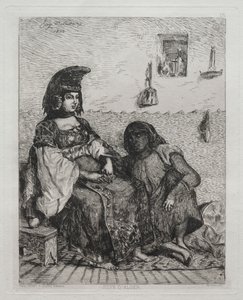 Židovka z Alžíru od Eugène Delacroix