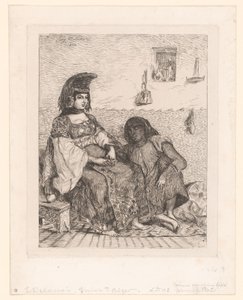 Židovka z Alžíru od Eugène Delacroix
