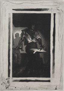 Kovář od Eugène Delacroix