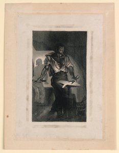 Kovář od Eugène Delacroix