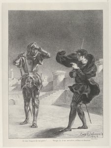 Duch na terase, 1843., 1843. od Eugène Delacroix