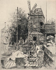 „Moulin de la Galette, Montmartre“, 1915
