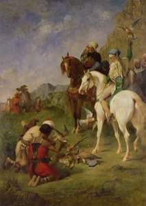 Falcon Hunt v Alžírsku: Lom, před rokem 1863