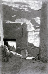 Bab El Gharbi, kielet od Eugène Fromentin