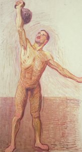 Těžký vzpěrač, 1912 od Eugène Jansson