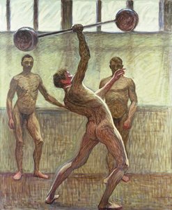 Zvedání závaží s jednou rukou číslo 2, 1914