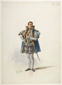 Btv1b84558104 01 - Saint-Saëns - Jindřich VIII - Modely kostýmů - Lacoste - 1. Vévoda z Norfolku od Eugene Lacoste