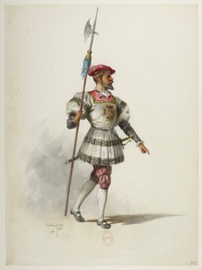 Btv1b84558104 37 - Saint-Saëns - Jindřich VIII - Maquettes de costumes - Lacoste - 37. Kostýmy