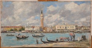 Venise. San Giorgio od Eugene Louis Boudin