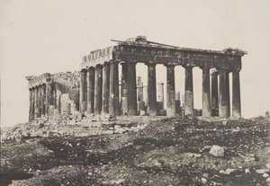 Parthenon, 1852. od Eugène Piot