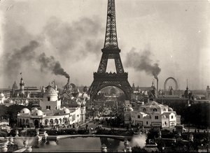 Pohled na Všeobecnou výstavu v Paříži. 1900 od Eugène Trutat