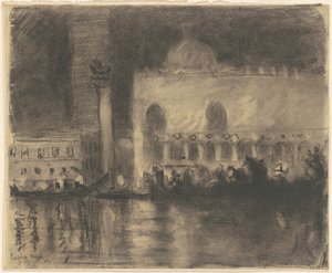 Vzpomínka na Benátky: Palazzo Ducale a Piazzetta