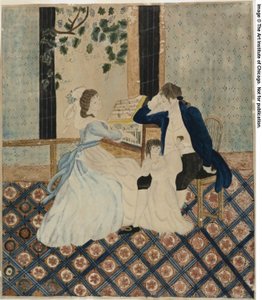 Rodinná skupina ve společnosti Piano od Eunice Pinney