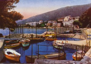 Opatija, nyní Opatija v Chorvatsku: Porticciuolo s výhledem na jižní promenádu ​​(foto) od European Photographer