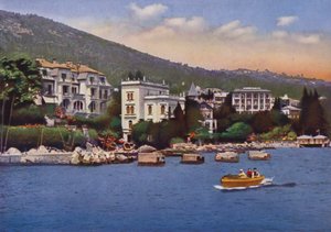 Opatija, nyní Opatija v Chorvatsku: vily z přístavu, sanatorium Dr. Horvat a další (foto) od European Photographer