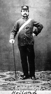 Kapitán Holland, kolem roku 1860 od European Photographer
