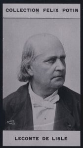 Charles Leconte De Lisle (1818-1894) (černobílá fotografie) od European Photographer