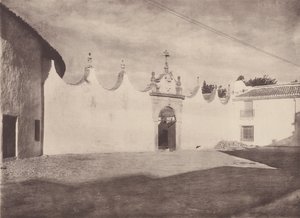 Vchod do přístavků na náměstí Plaza de Toros, Ronda (čb fotografie) od European Photographer