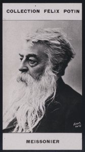 Ernest Meissonnier (1815-1891) (černobílá fotografie) od European Photographer