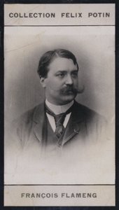 Francois Flameng (1856) (černobílá fotografie) od European Photographer