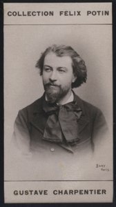 Gustave Charpentier (1860) (černobílá fotografie) od European Photographer