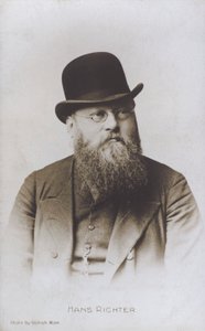 Hans Richter, rakousko-maďarský dirigent (čb foto) od European Photographer