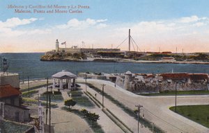 Havana, Kuba: hrady Malecon, Punta a Morro (foto) od European Photographer