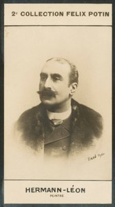Hermann-Leon, Peintre (černobílá fotografie) od European Photographer