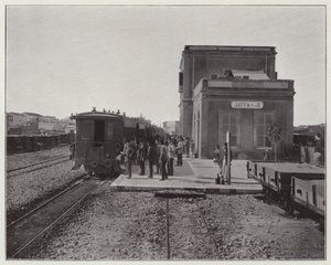 Jaffa, stanice (černobílá fotografie) od European Photographer