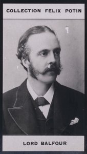 James-Arthur Balfour (1848) (černobílá fotografie) od European Photographer