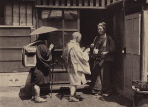 Kjóto, Poutníci (čb fotografie) od European Photographer