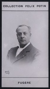 Lucien Fugere (1848) (černobílá fotografie) od European Photographer