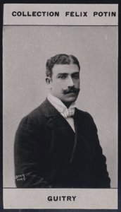 Lucien Guitry (1860) (černobílá fotografie) od European Photographer