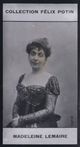 Madeleine Lemaire (1845) (černobílá fotografie) od European Photographer