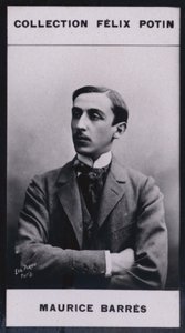 Maurice Barres (1862) (černobílá fotografie) od European Photographer