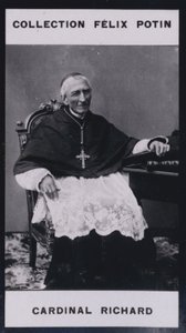 Mgr Benjamin Richard (1819) (černobílá fotografie) od European Photographer