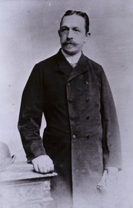 Oskar Lenz, německo-rakouský geolog a mineralog (čb foto) od European Photographer