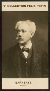 Pablo Martin Meliton de Sarasate , hudebník od European Photographer