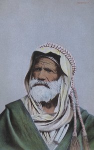 Portrét beduína, severní Afrika (kolorovaná fotografie) od European Photographer