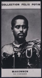 Ras Makonnen (1844) (černobílá fotografie) od European Photographer